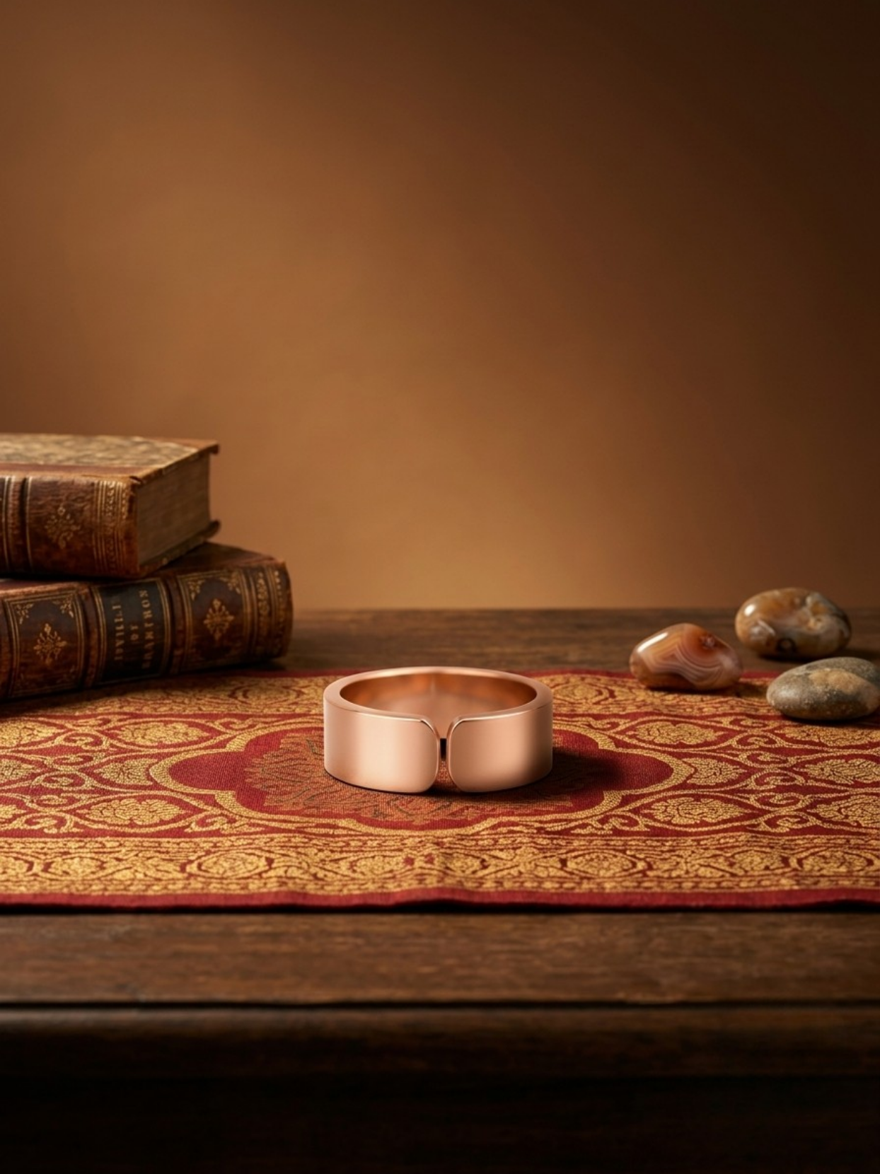 Handmade Adjustable Copper Ring 