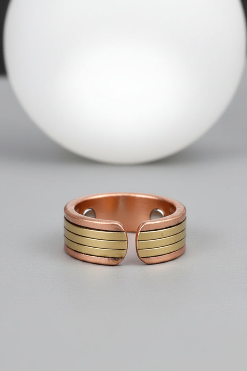 Handmade Designer Copper Ring -5