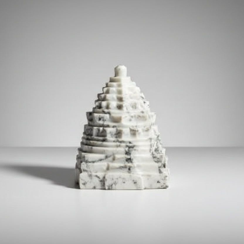 Howlite Gemstone Shree Yantra