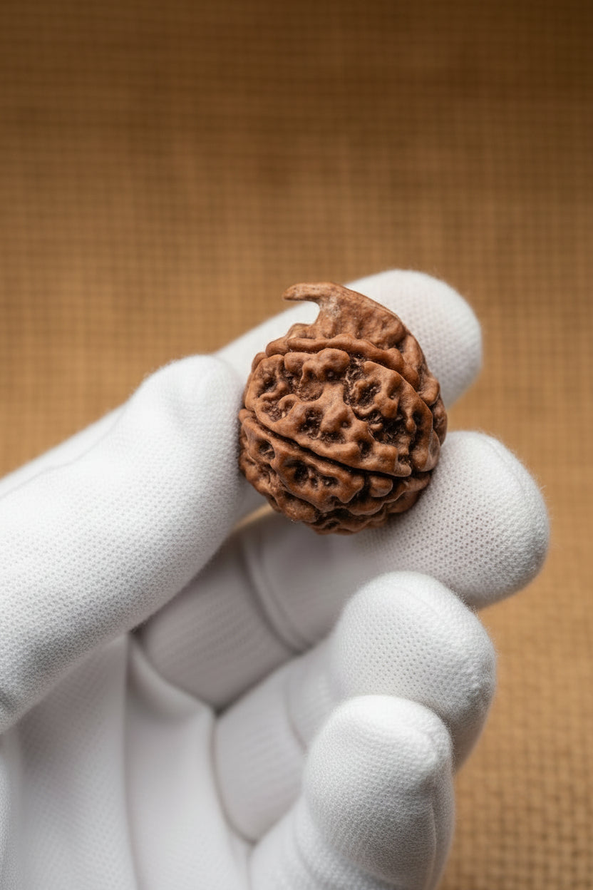 Ganesh Rudraksha 8 Mukhi from Nepal 22 mm