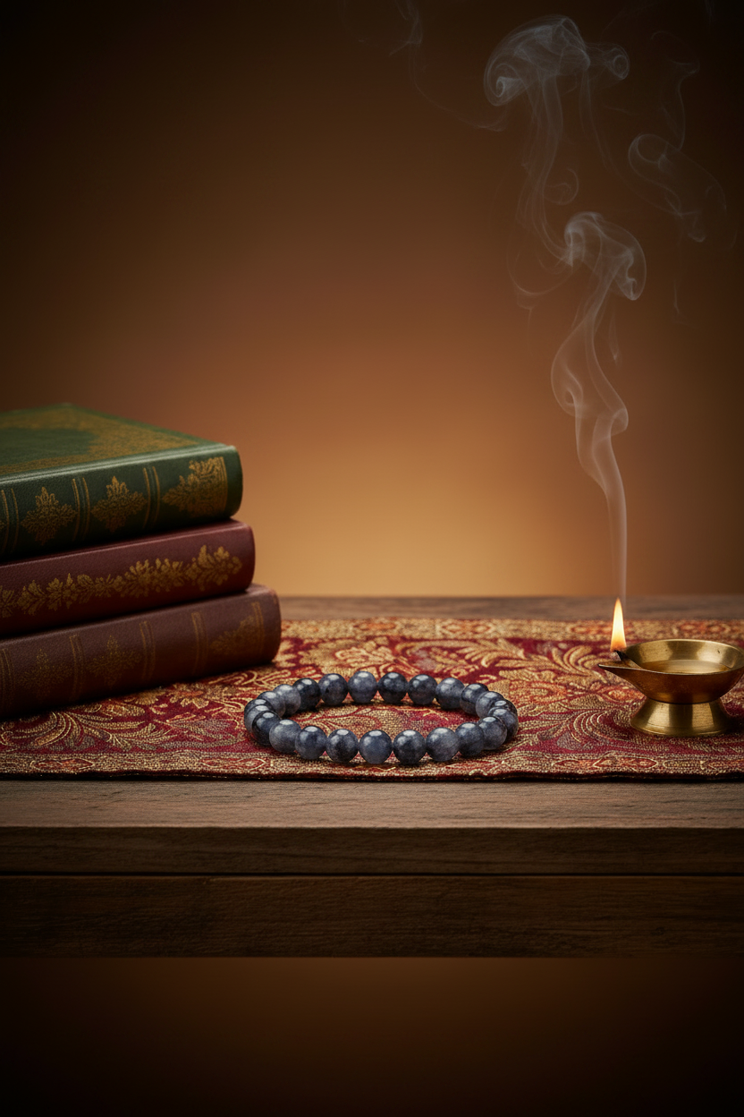 Iolite-Bracelet-Shubhanjali-Store-3