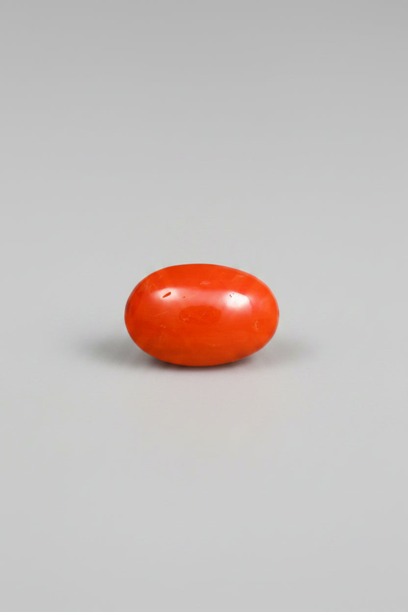 Italian Red Coral (Moonga) – 3 Carat 