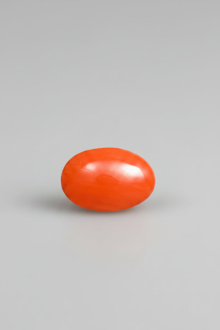 Italian Red Coral (Moonga) – 5 Carat