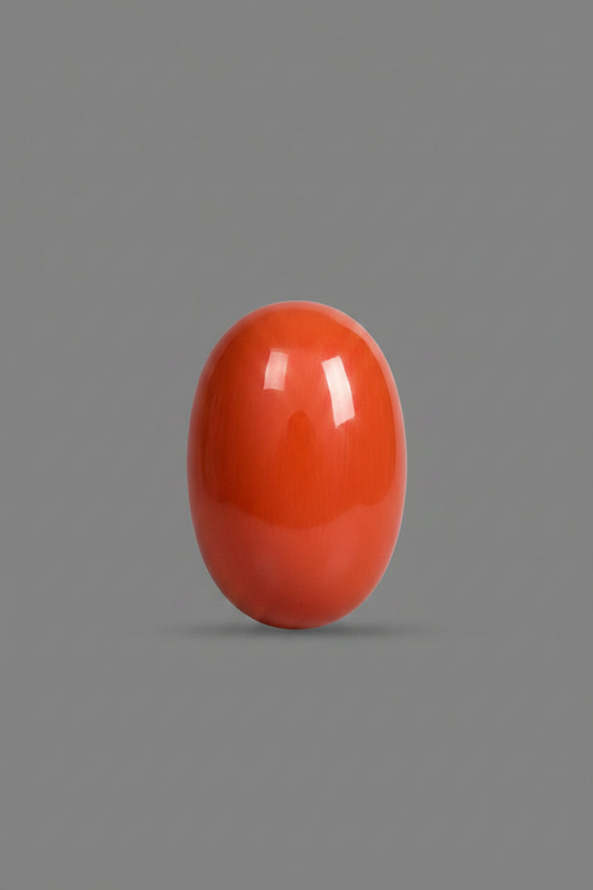 Italian Red Coral (Moonga) – 6 Carat