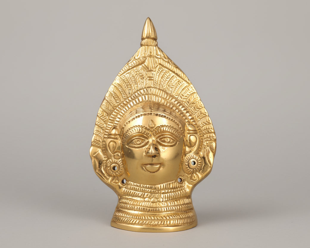 Hanging Brass Durga Idol