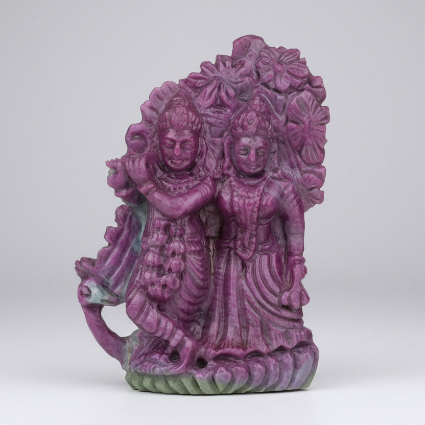 Radha Krishna Ruby Idol