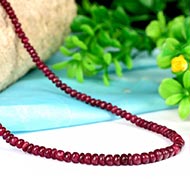 Natural Ruby Necklace-167.35 carats
