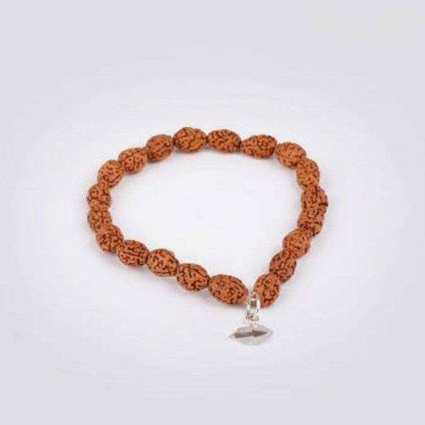 3 Mukhi Mahajwala Bracelet From Java-8 mm
