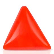 Italian Coral Triangular - 4.35 Carats - I