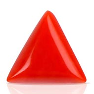 Italian Coral Triangular - 4.4 Carats