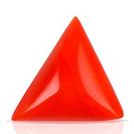 Italian Coral Triangular - 4.4 Carats - I