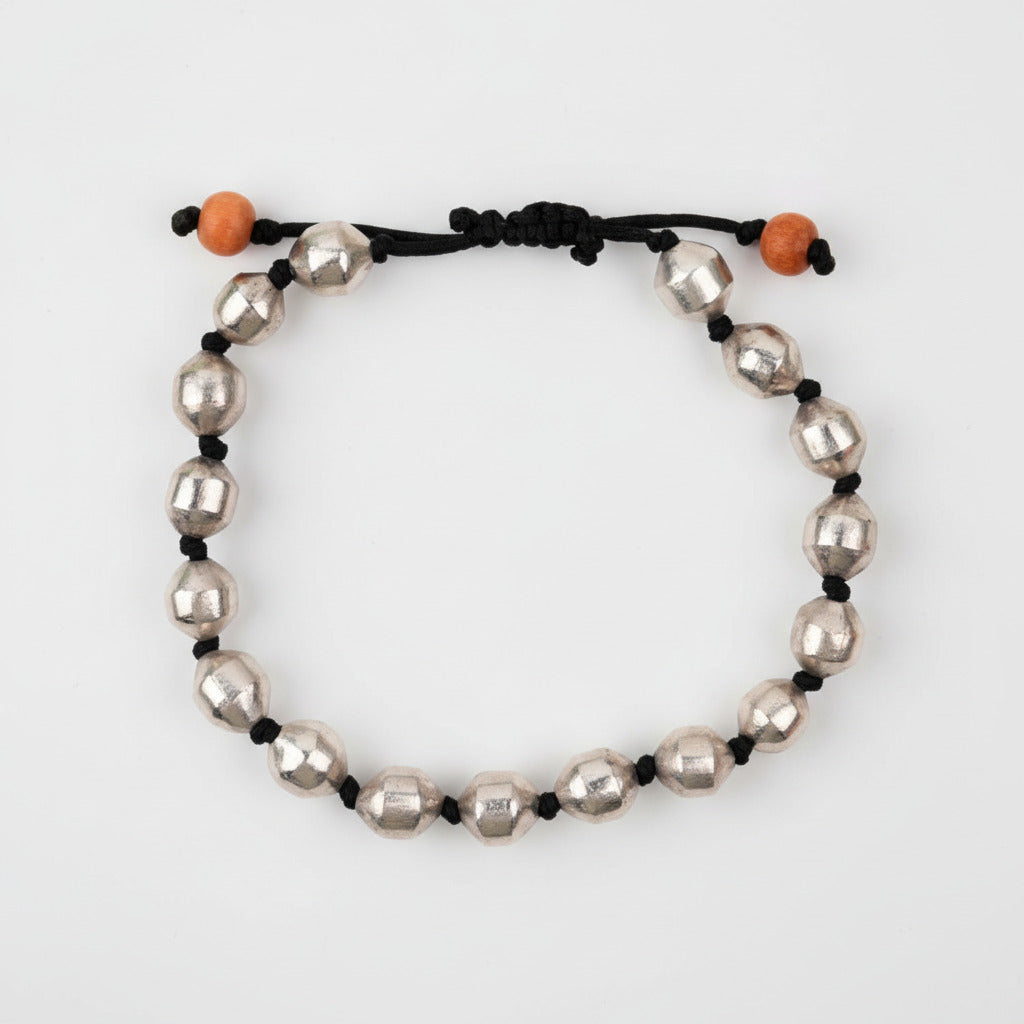 Parad Gutika Bracelet (Hexagon)-51.45 gms
