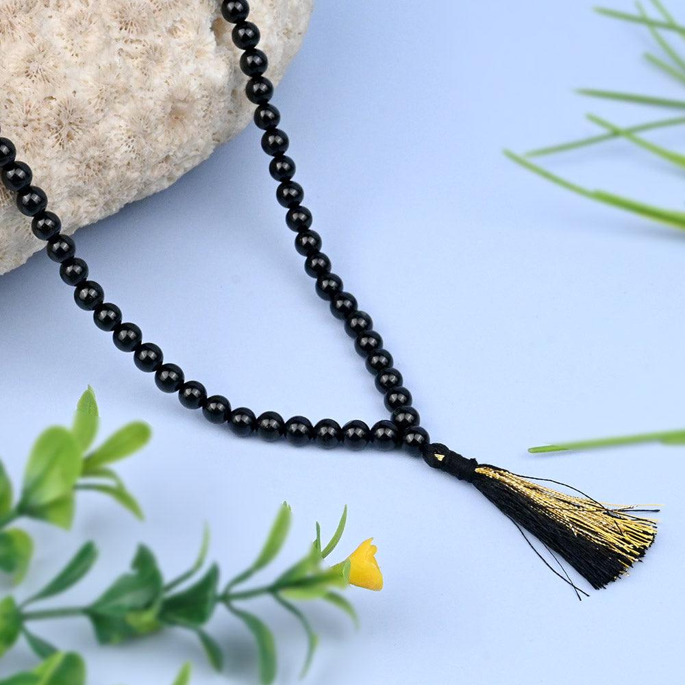 Black Tourmaline Mala-6 mm