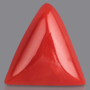 Italian Coral Triangular - 5.10 Carats-I
