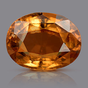 Hessonite Garnet - Gomed - 4.10 Carats - ii