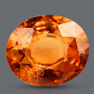 Hessonite Garnet - Gomed - 3.4 Carats