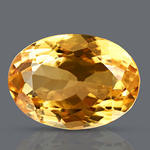 Yellow Citrine Stone - 11.25 Carats