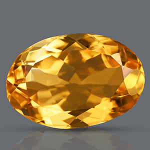 Yellow Citrine Stone - 5.30 Carats