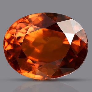 Hessonite Garnet Gomed Stone - 4.10 Carats