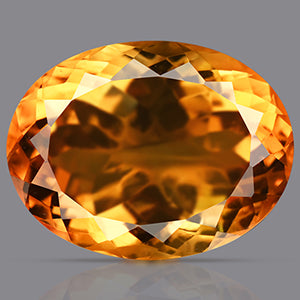 Yellow Citrine Gemstone - 5.10 Carats