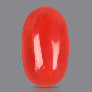 Red Italian Coral Stone - 4.25 Carat