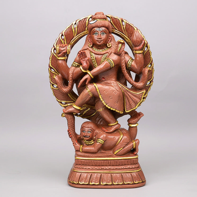 Nataraja (Dancing Shiva) Sunstone idol