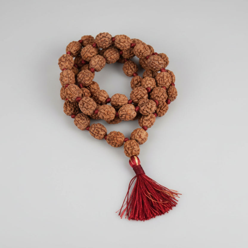 Large 4 Mukhi Brahma Mala in Thread