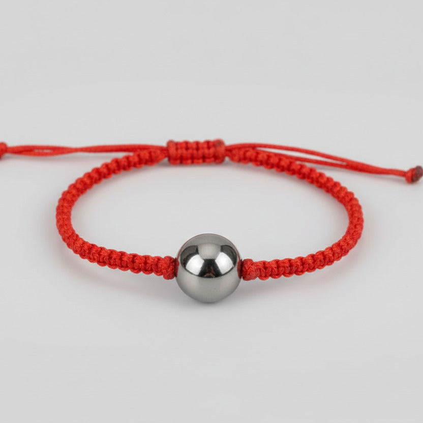 Parad Bracelet in thread-Round Shape (Bead Size: 16 mm)