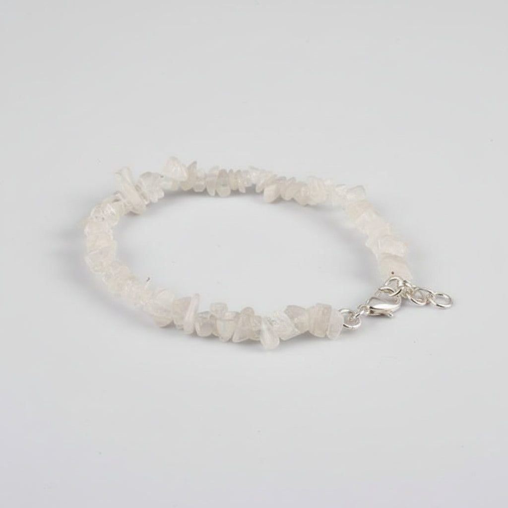 Moonstone Bracelet (Uncut Beads)