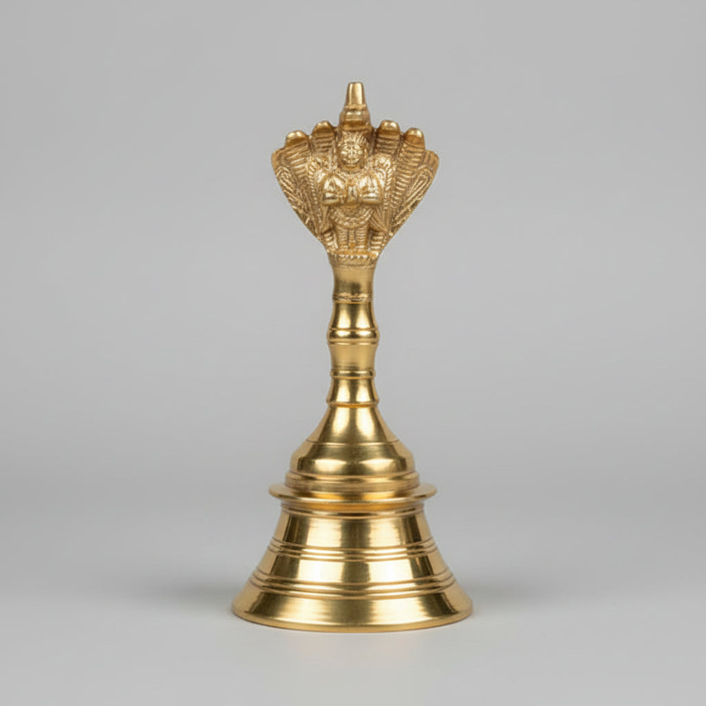 Brass Garud Devta Akhand Puja Ghanti