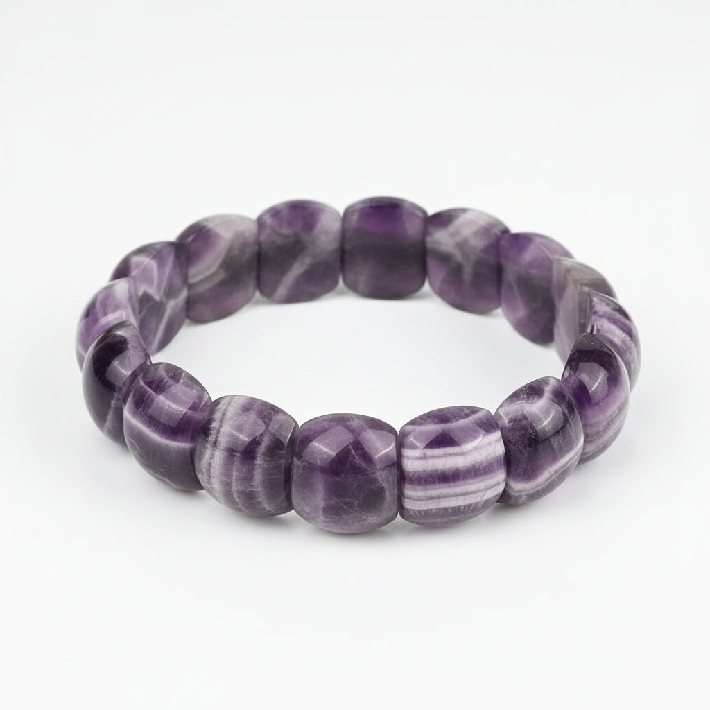 Opaque Amethyst Bracelet