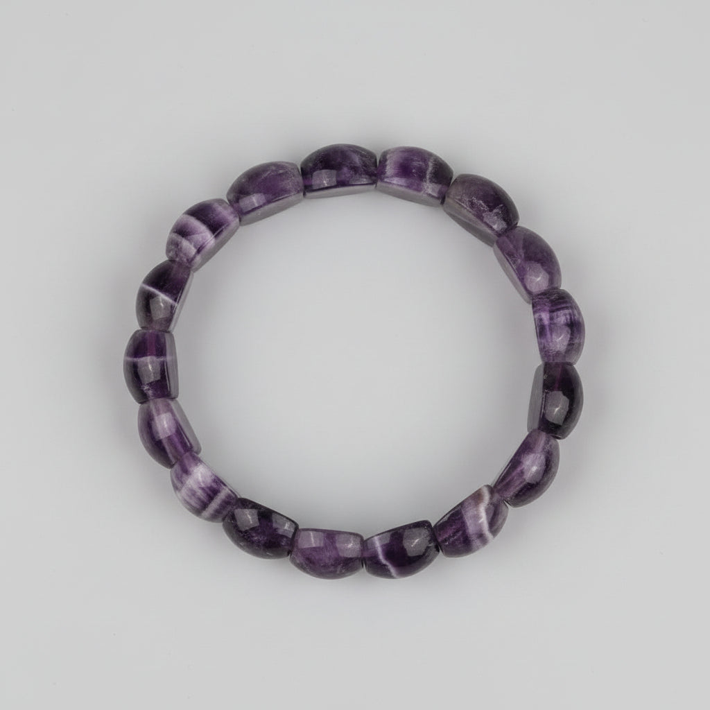 Opaque Amethyst Bracelet