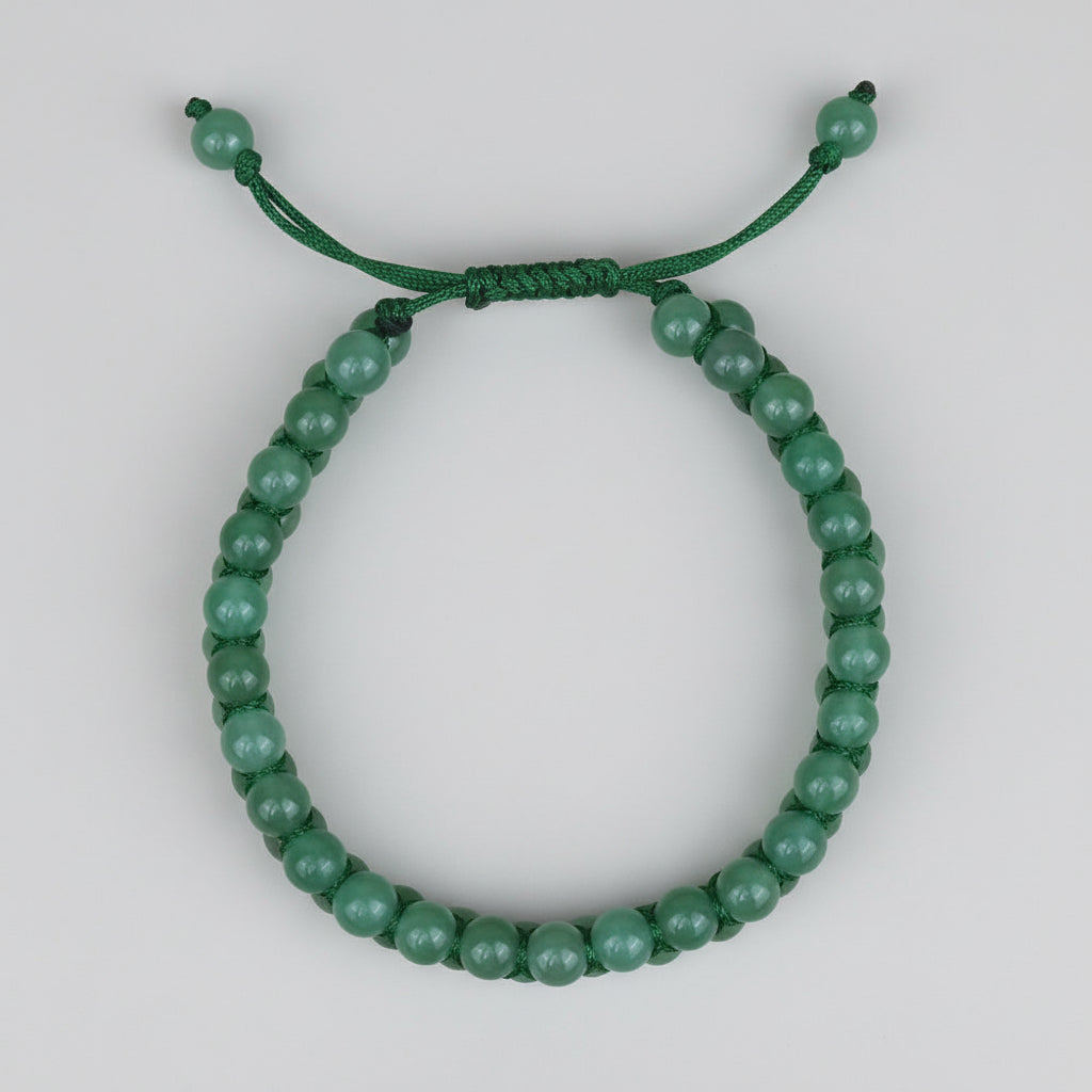 Green Aventurine Double Layer Adjustable Bracelet