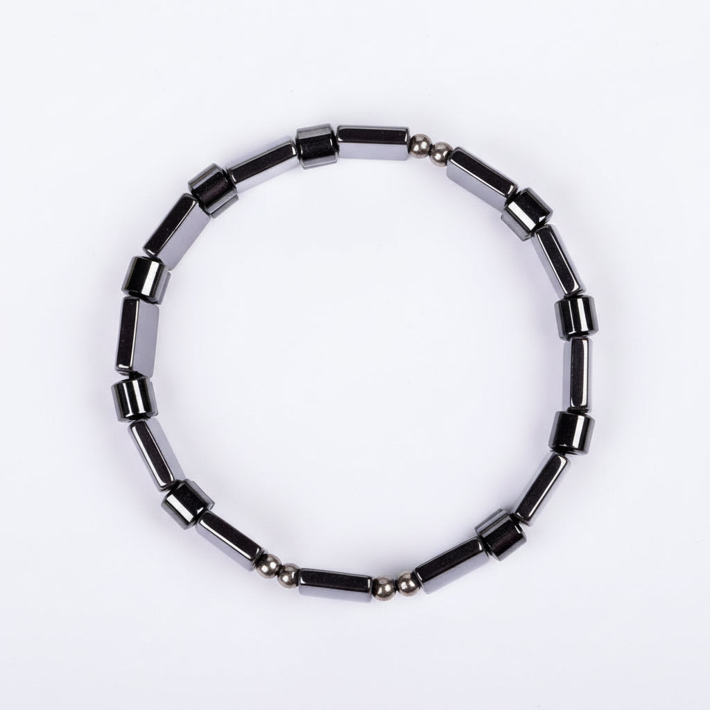 Hematite Elegant Design Bracelet-Large