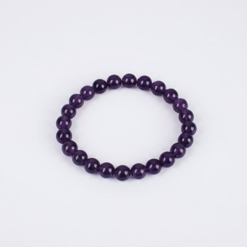 Amethyst Bracelet (8 mm)-Thread
