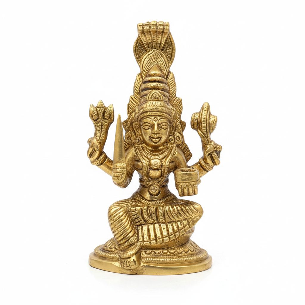 Karumari Amman Devi Brass Idol