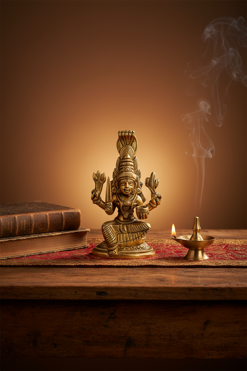 Karumari Amman Devi Brass Idol