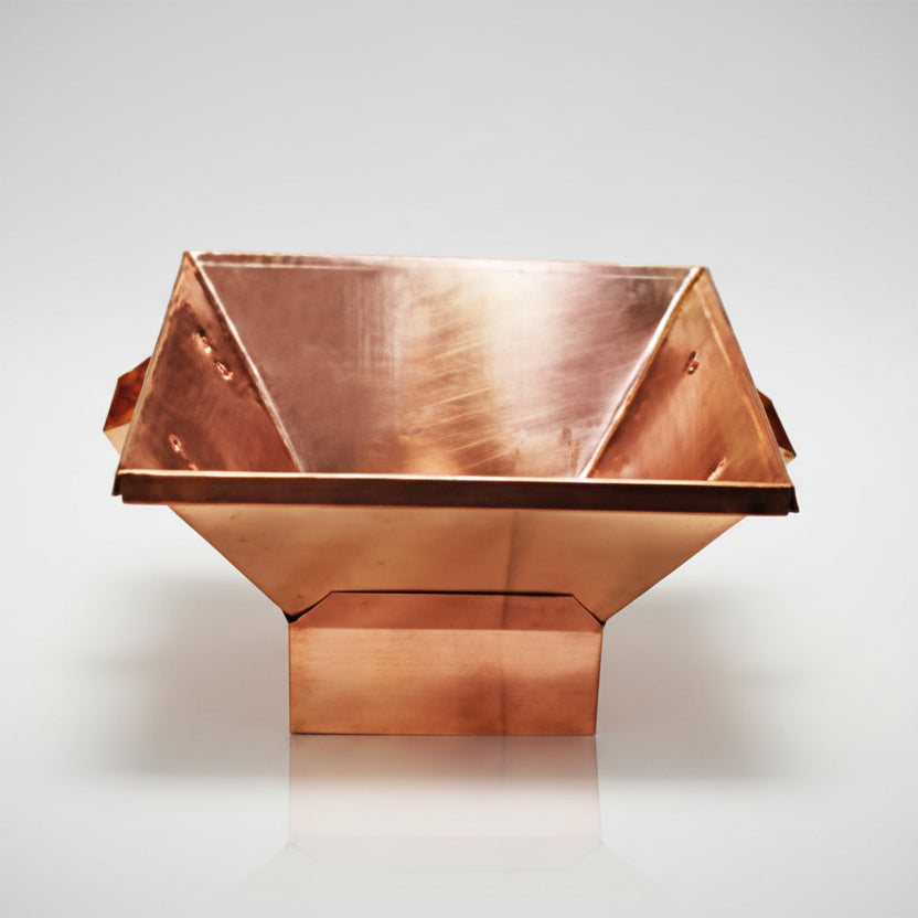 Traditional Vedic Havan Kund (Copper)-Medium