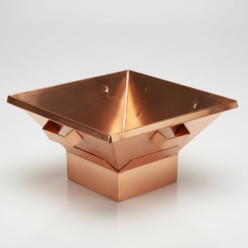 Traditional Vedic Havan Kund (Copper)-Big