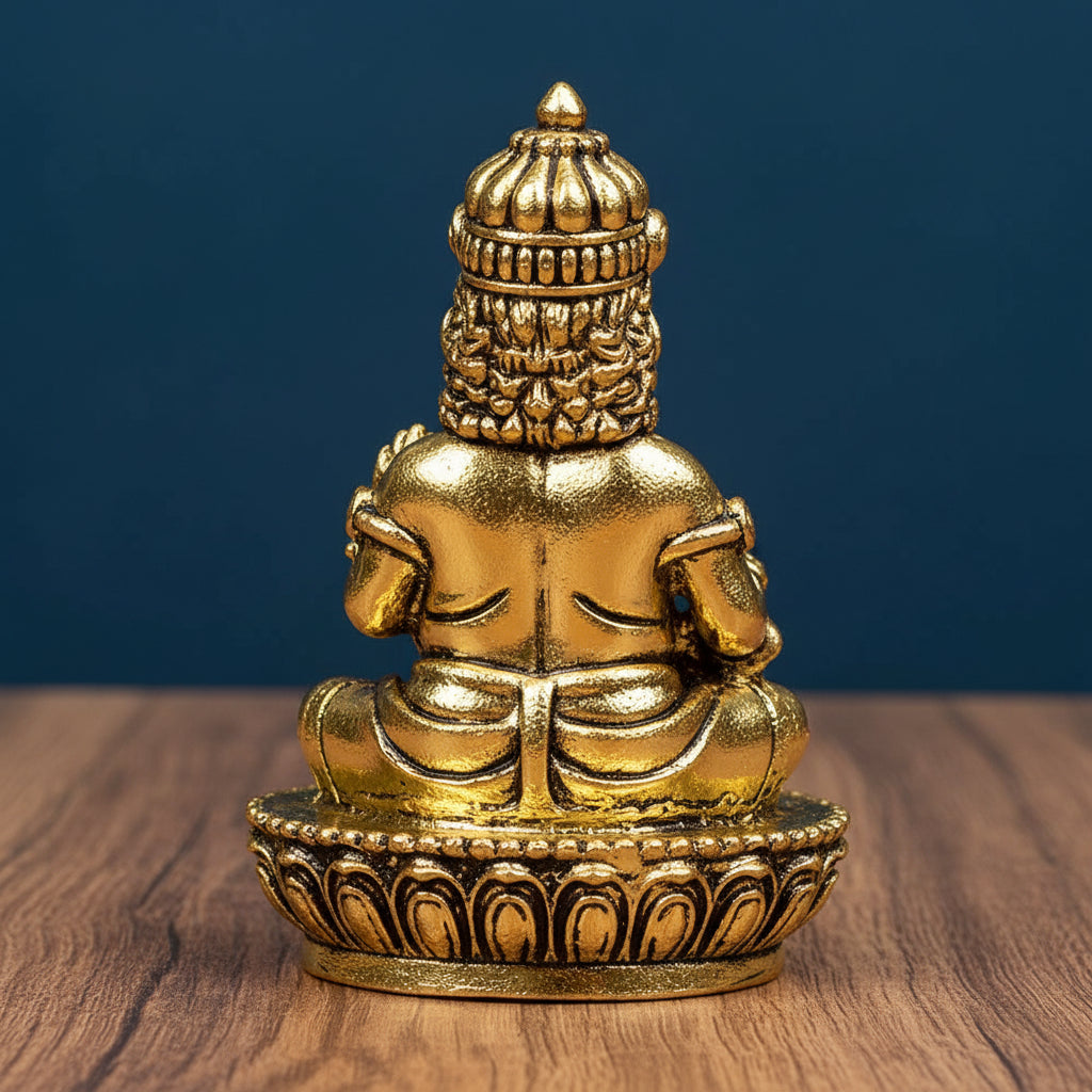 Kuber Maharaj Ashtadhatu Idol