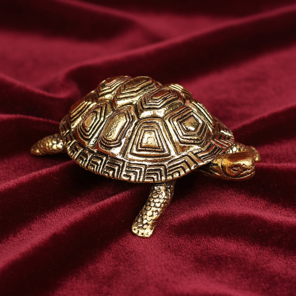 Kurma Tortoise Ashtadhatu Idol