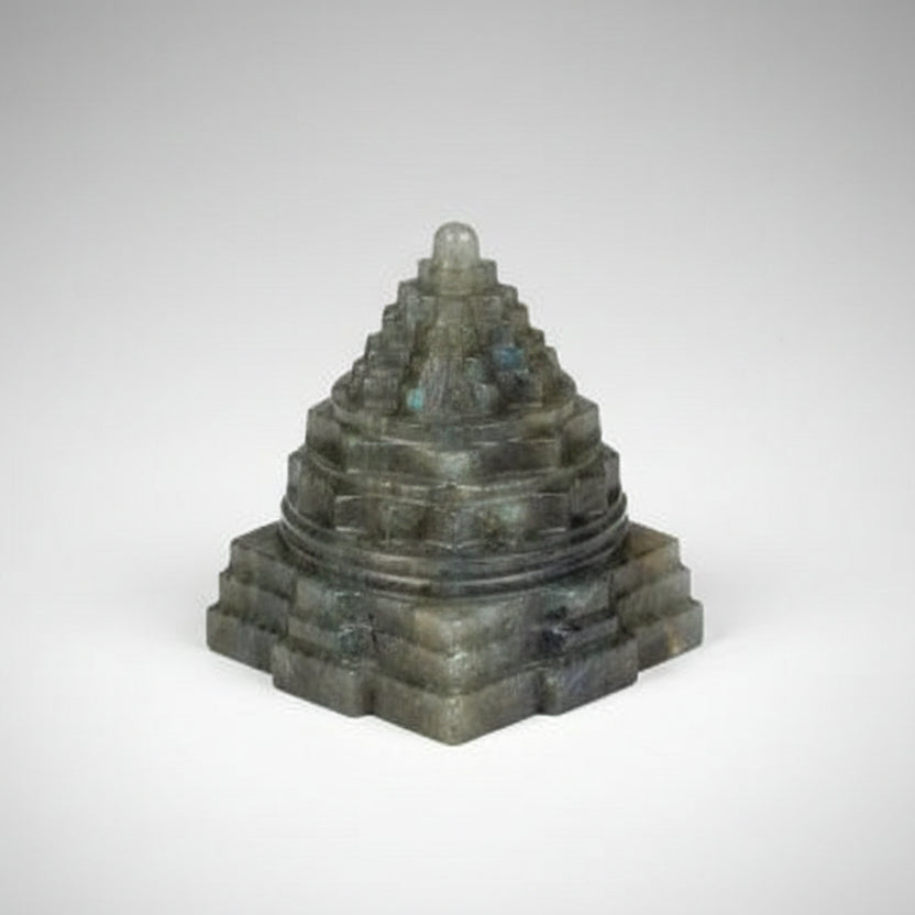 Labradorite Shree Yantra 133 gms