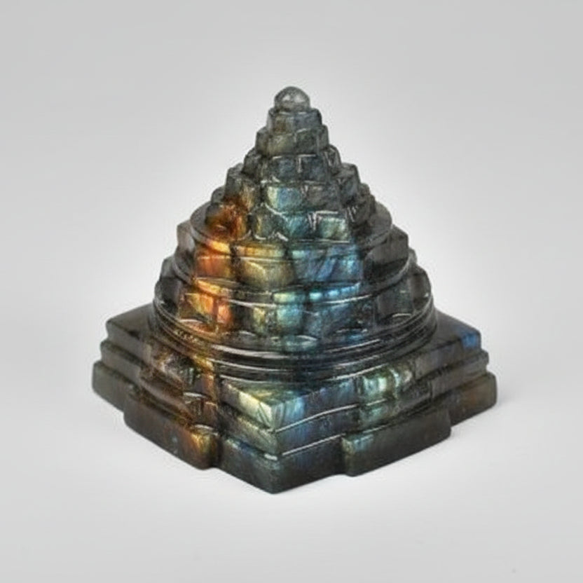 Labradorite Shree Yantra 287 gms
