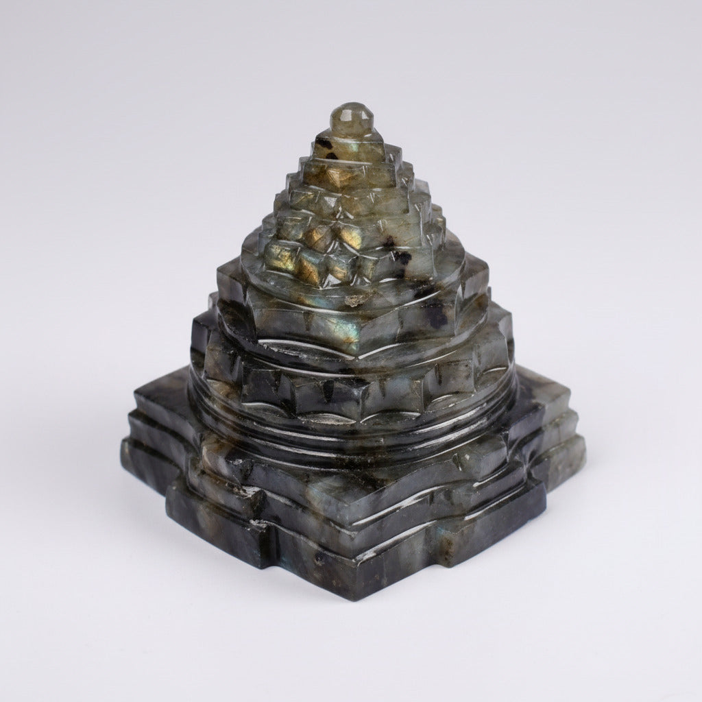 Labradorite Shree Yantra 380 gms