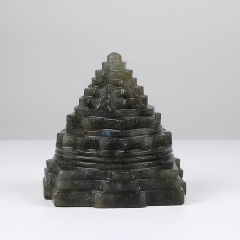 Labradorite Shree Yantra 382 gms
