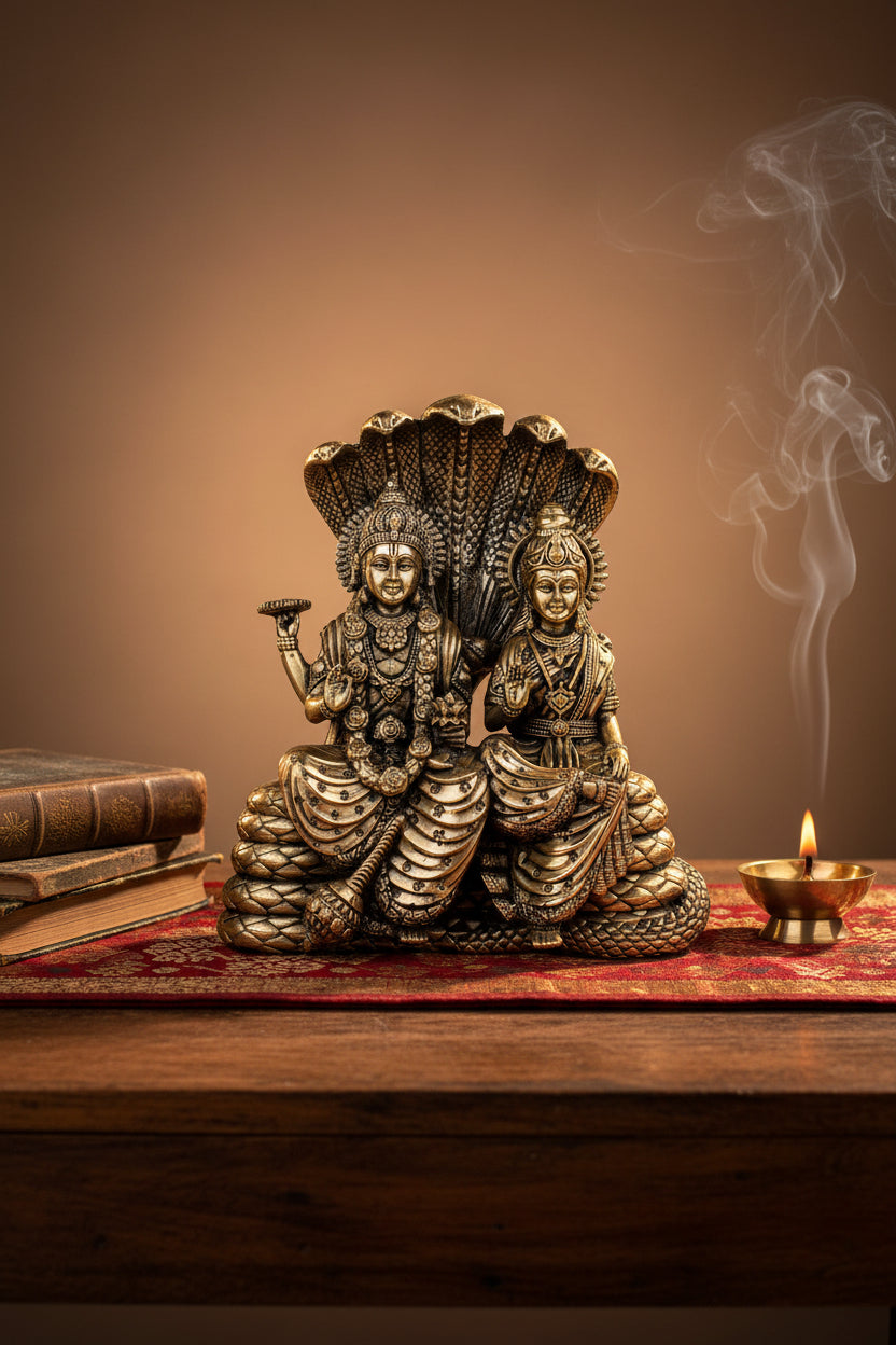 Lakshmi Narayan on Sheshnaag Ashtadhatu Idol 