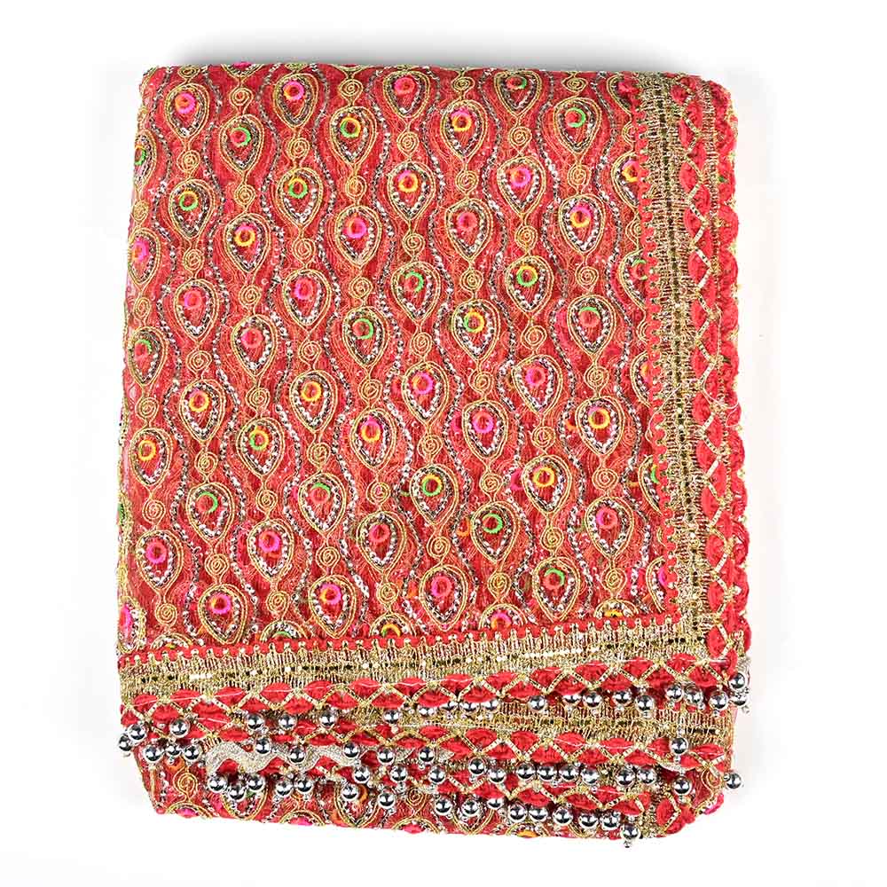Netted Chunari for Devi Puja