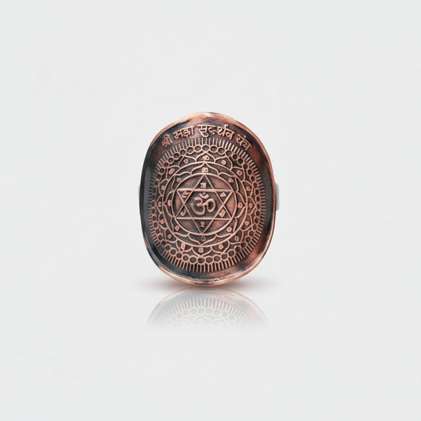 Mahasudarshan Ring in Copper