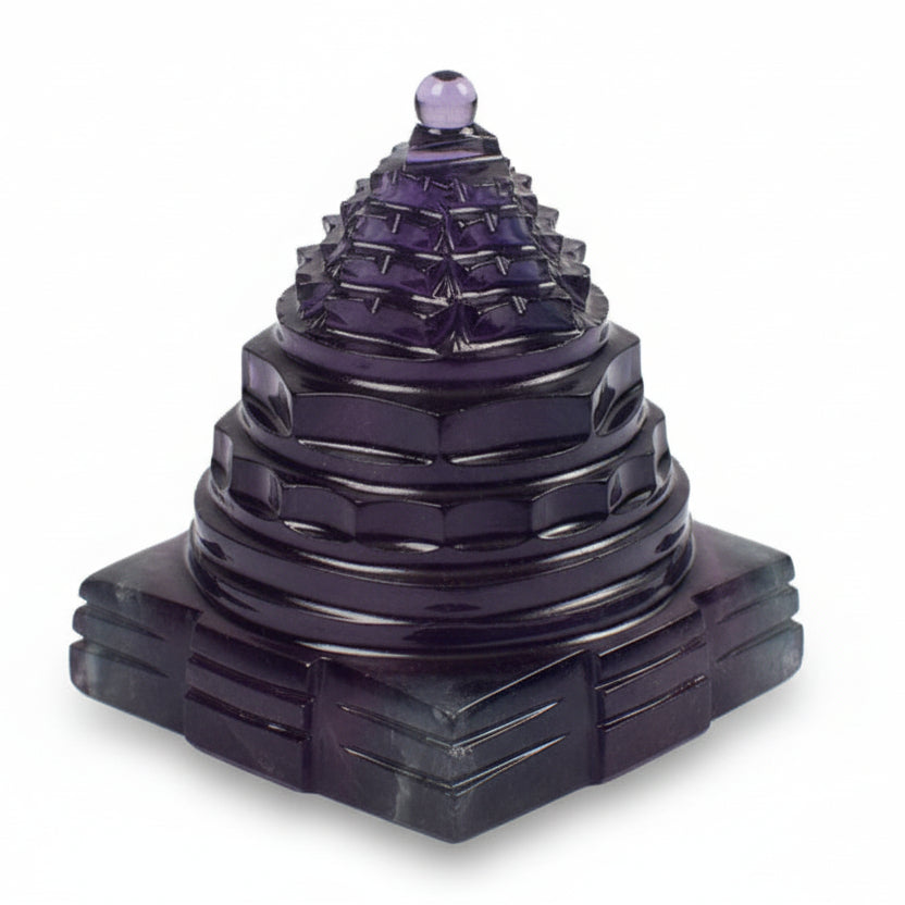Fluorite Shree Yantra