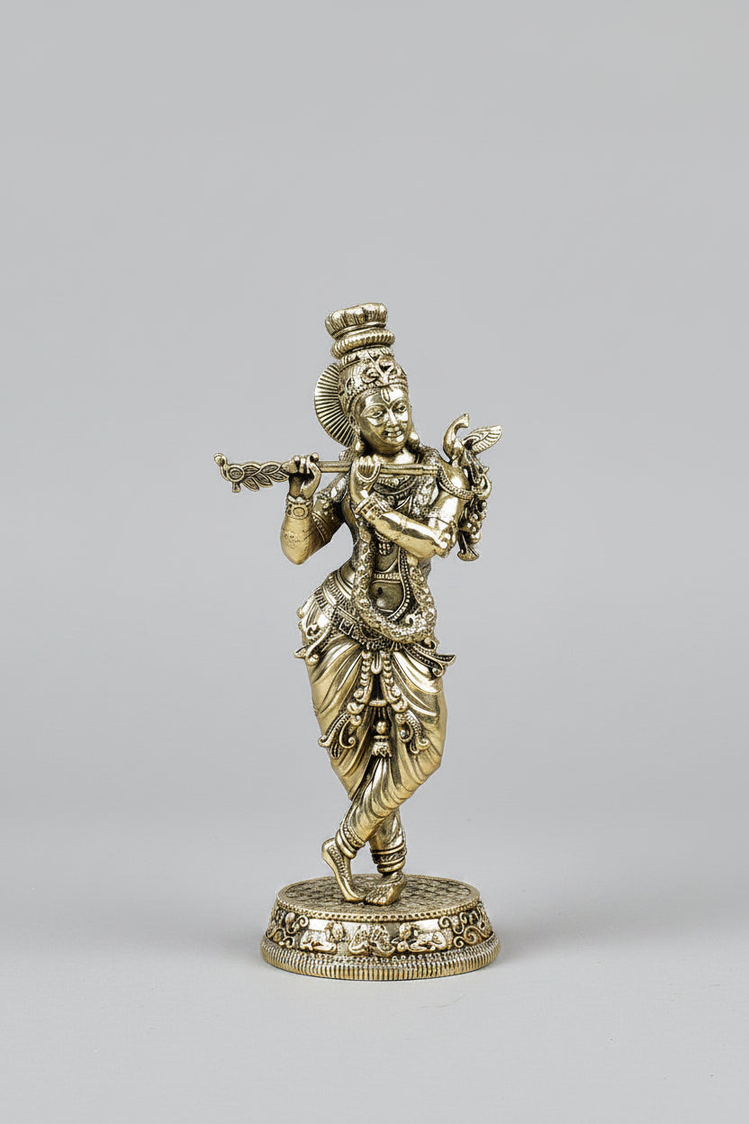  Muralidhar Krishna Ashtadhatu Idol -5